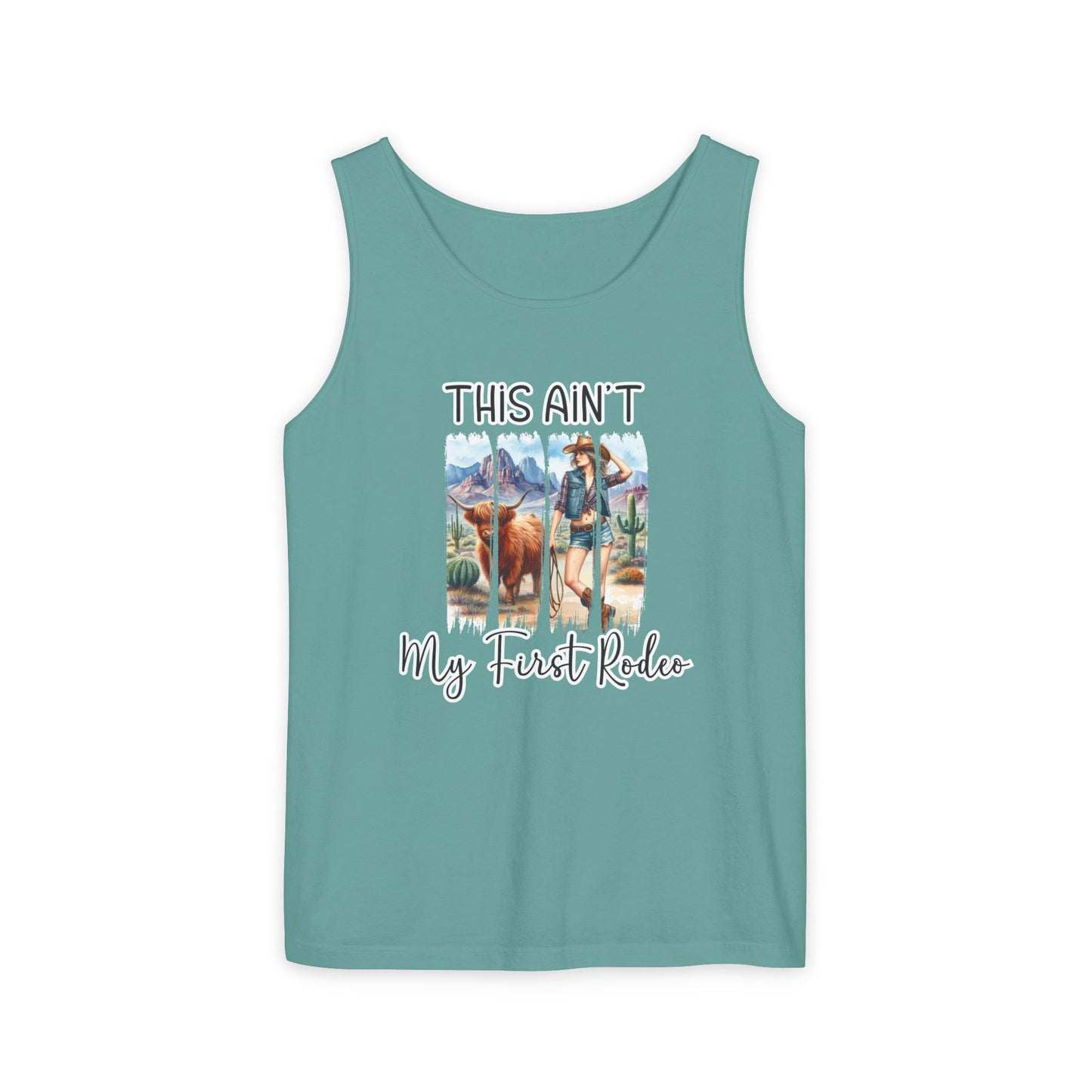 This Ain’t My First Rodeo – Cowgirl Summer Tank Top