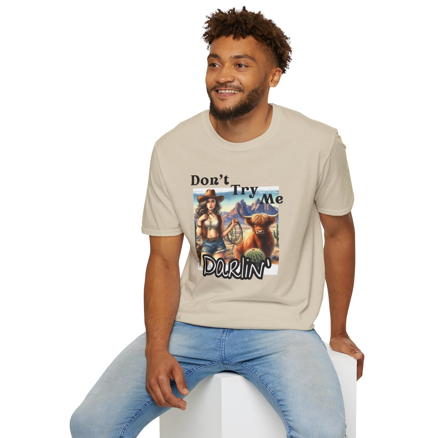Graphic Tee - Don't Try Me Darlin'
