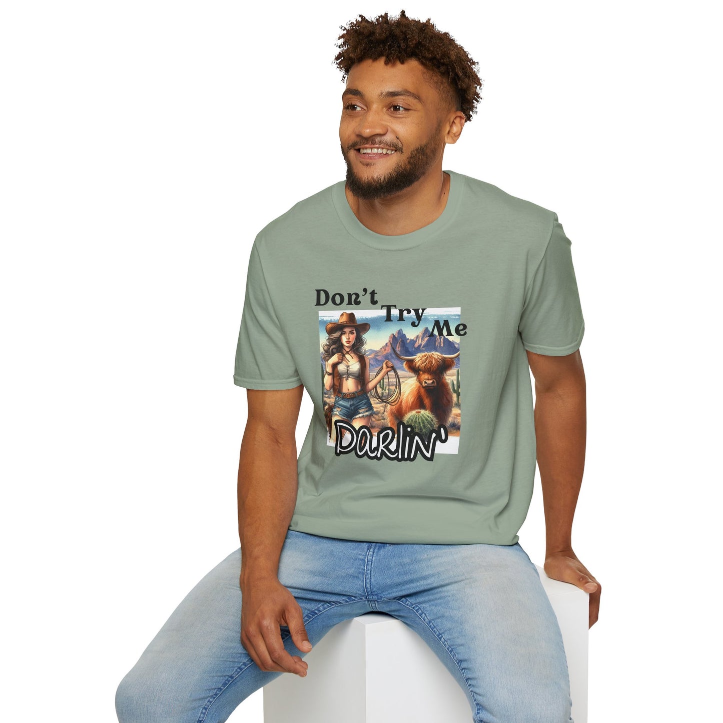 Graphic Tee - Don't Try Me Darlin'
