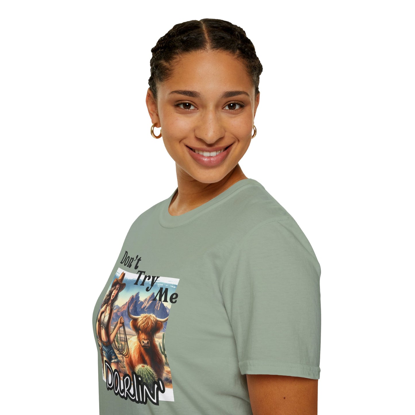 Graphic Tee - Don't Try Me Darlin'