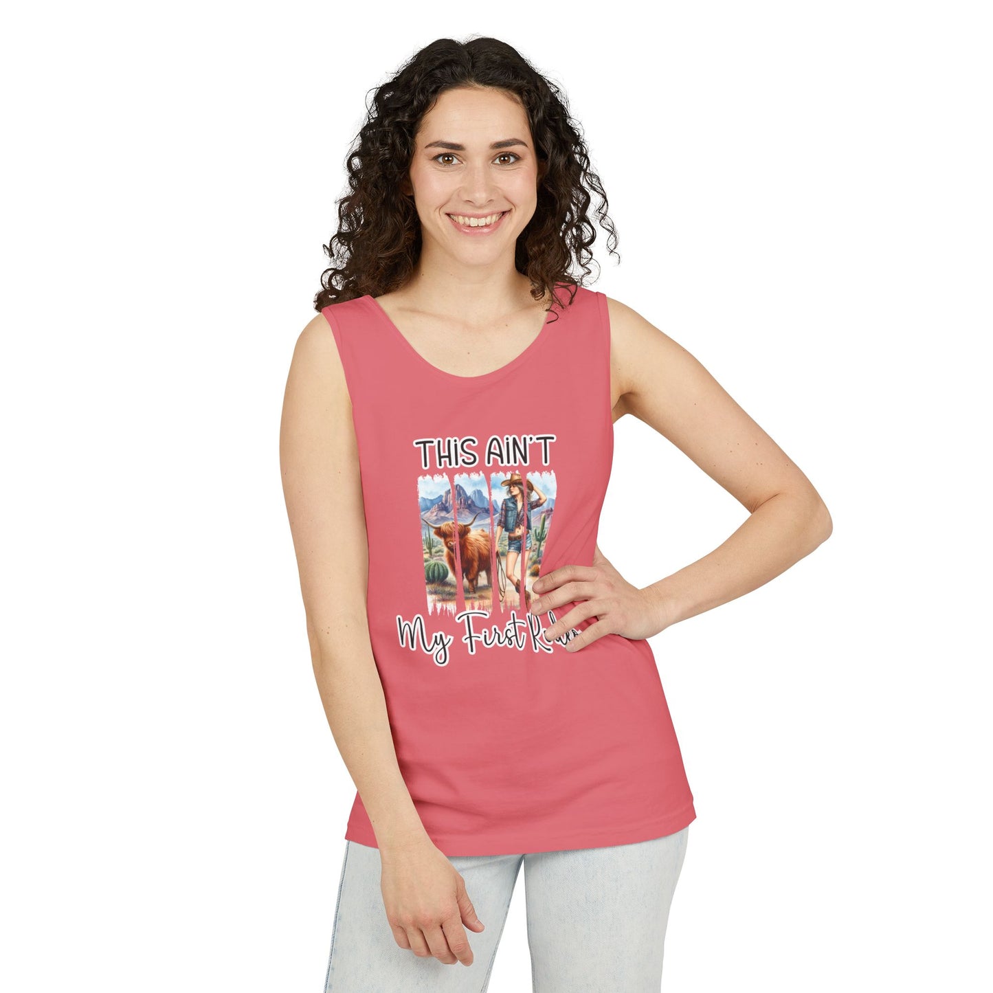 This Ain’t My First Rodeo – Cowgirl Summer Tank Top