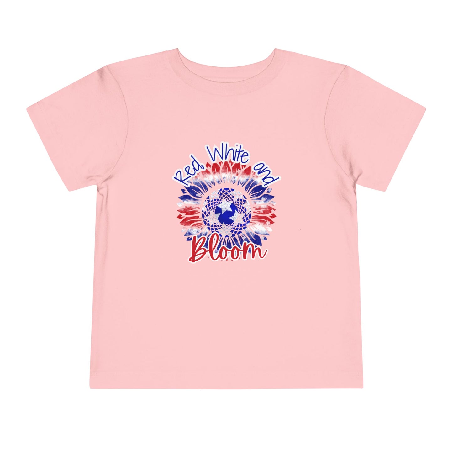 Red, White and Bloom β Patriotic Sunflower Kids T-Shirt