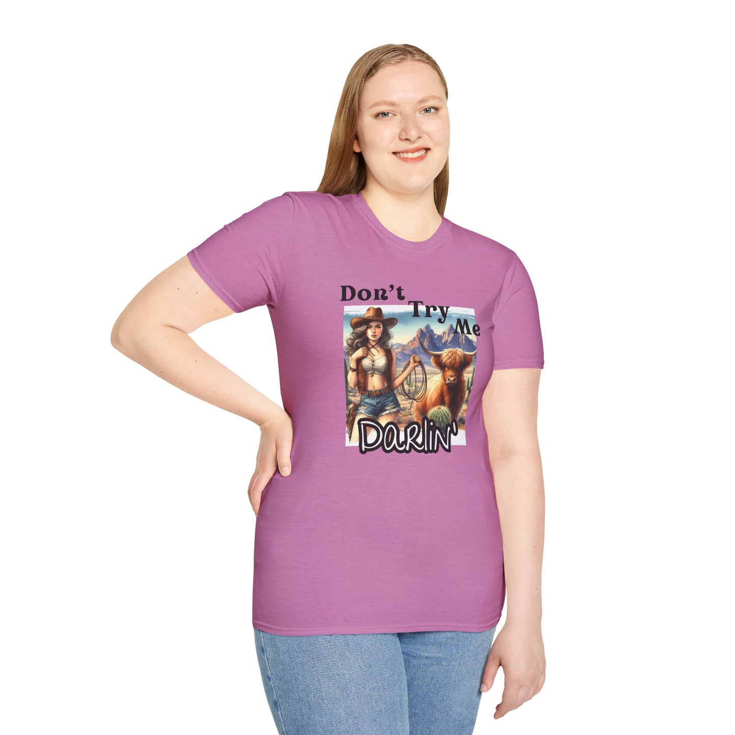 Graphic Tee - Don't Try Me Darlin'