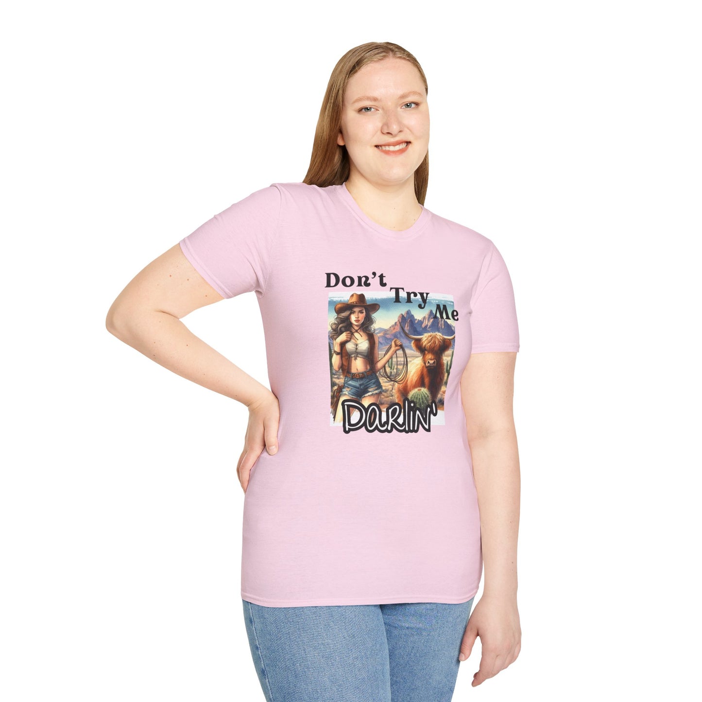 Graphic Tee - Don't Try Me Darlin'
