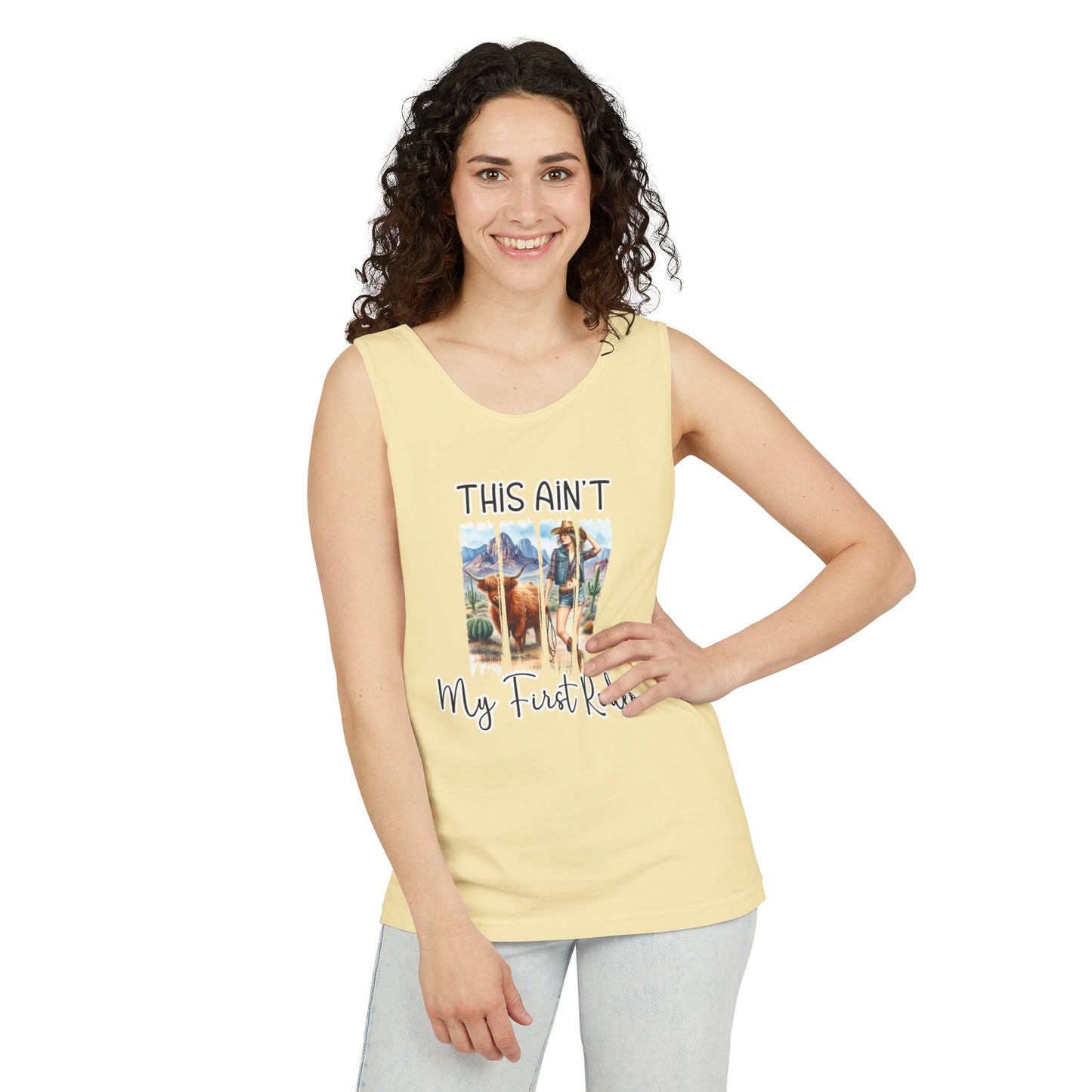 This Ain’t My First Rodeo – Cowgirl Summer Tank Top