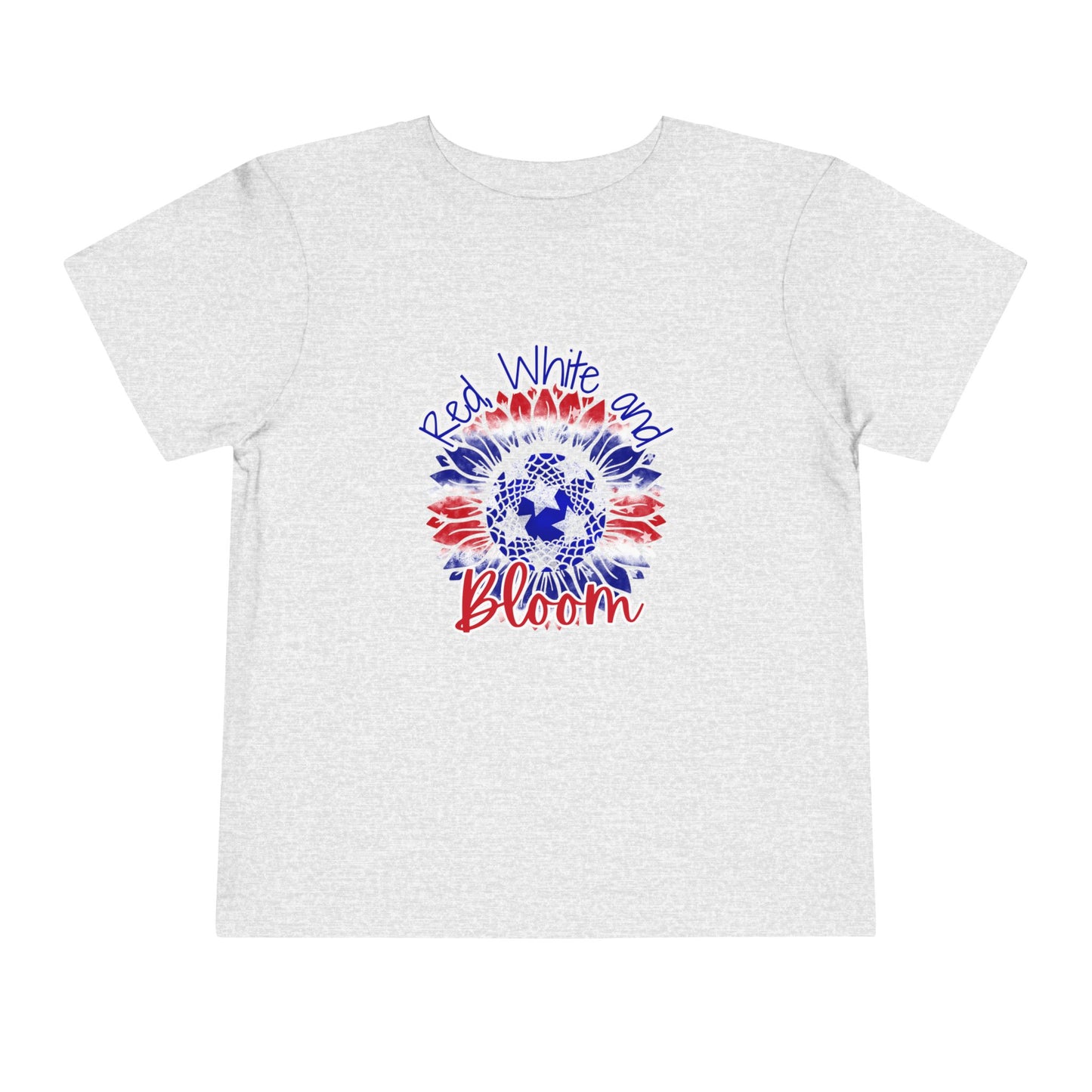 Red, White and Bloom β Patriotic Sunflower Kids T-Shirt