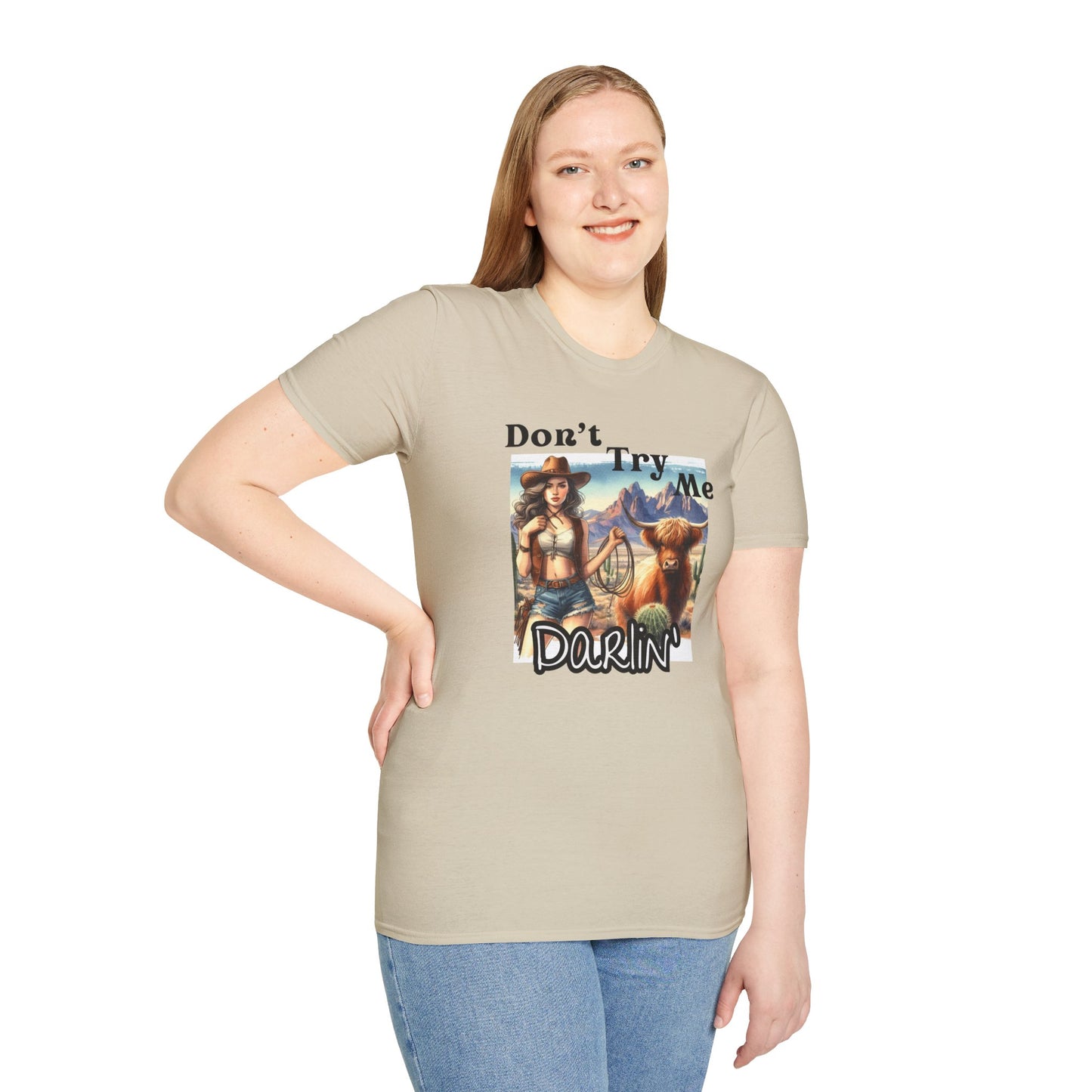 Graphic Tee - Don't Try Me Darlin'