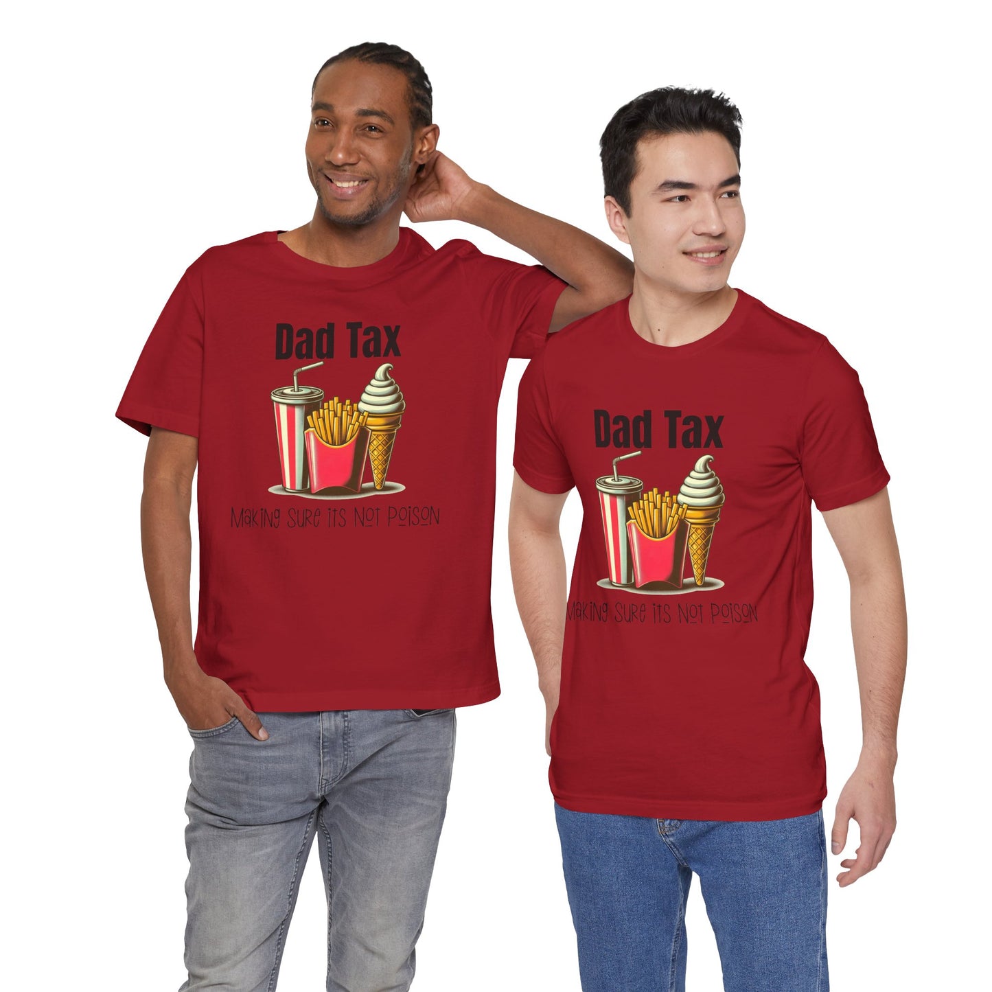 Dad Tax – Funny Father’s Day T-Shirt | “Making Sure It’s Not Poison” Retro Tee for Dads