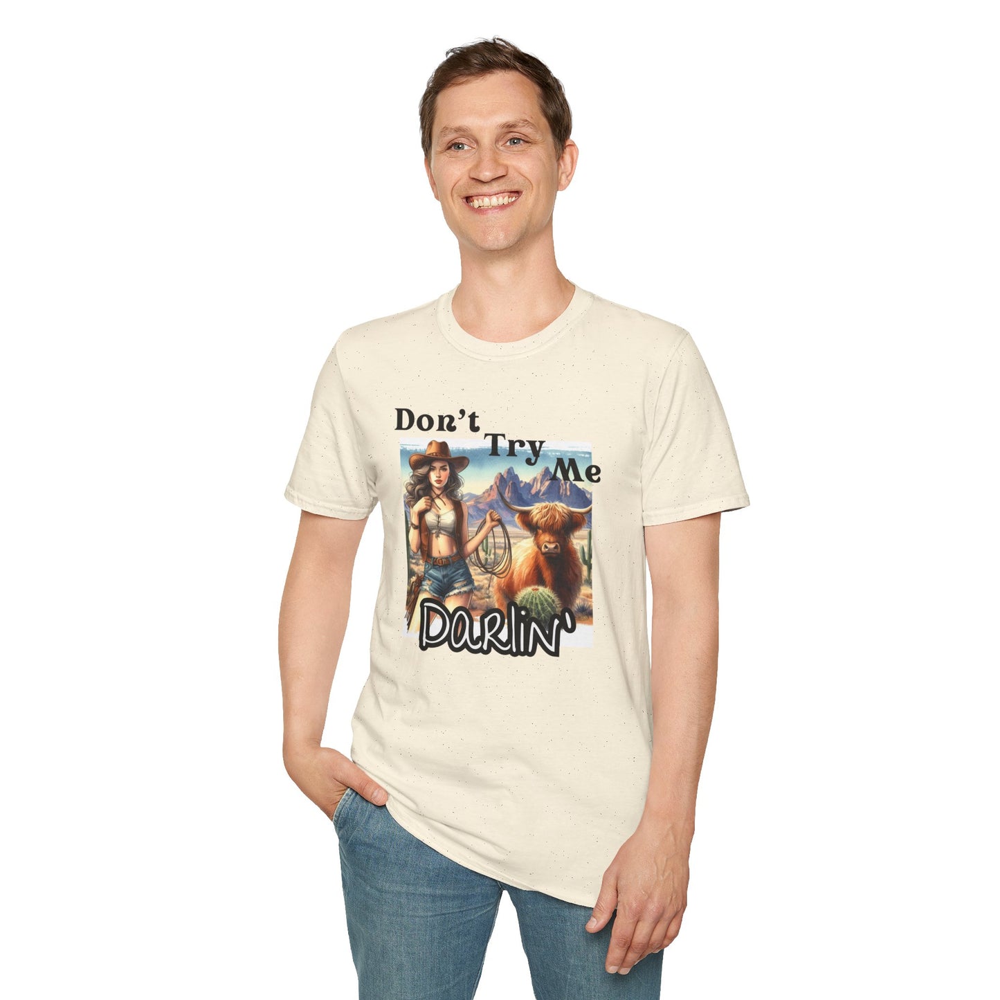 Graphic Tee - Don't Try Me Darlin'