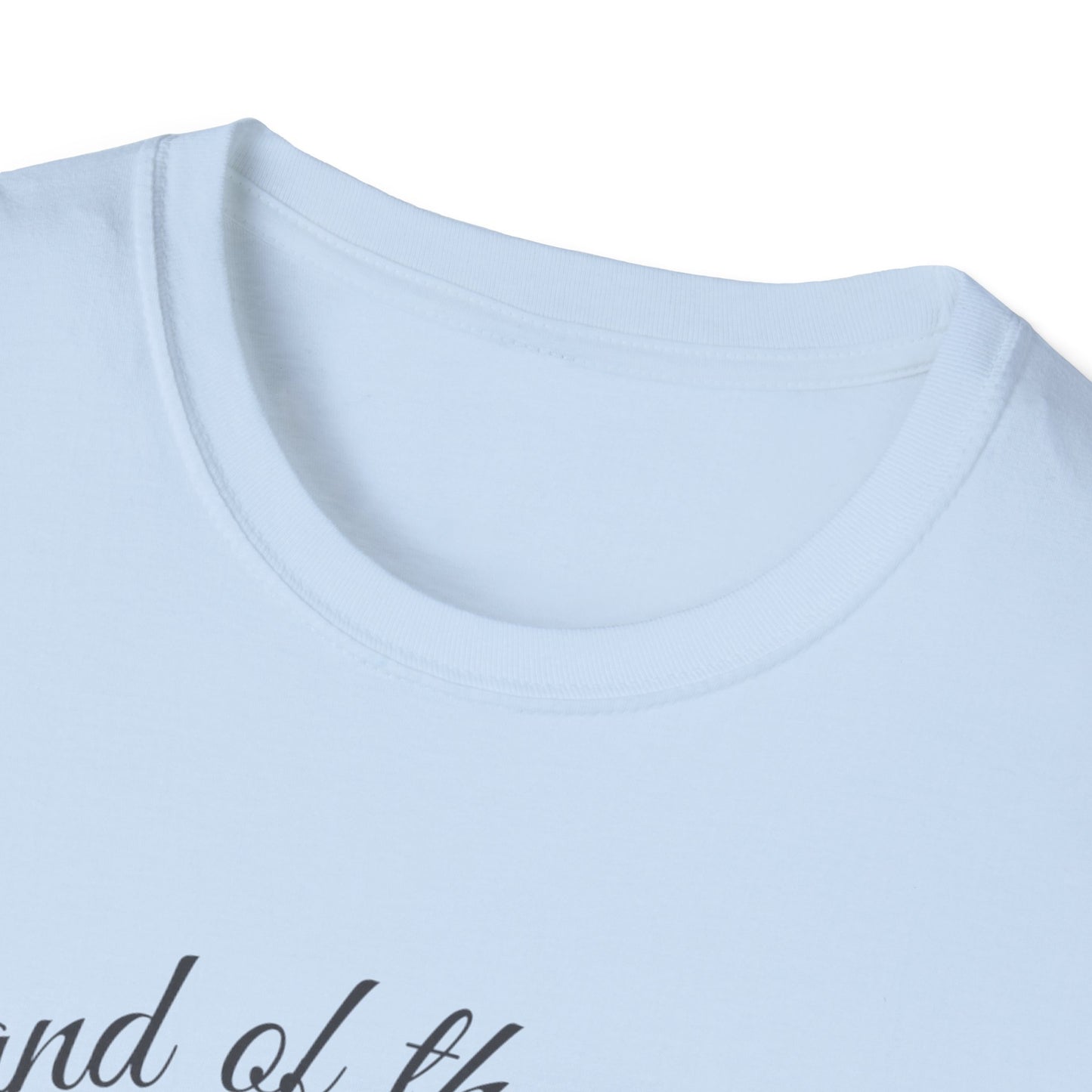 Land of the Free Because of the Brave - Patriotic Graphic Tee - Unisex Softstyle T-Shirt