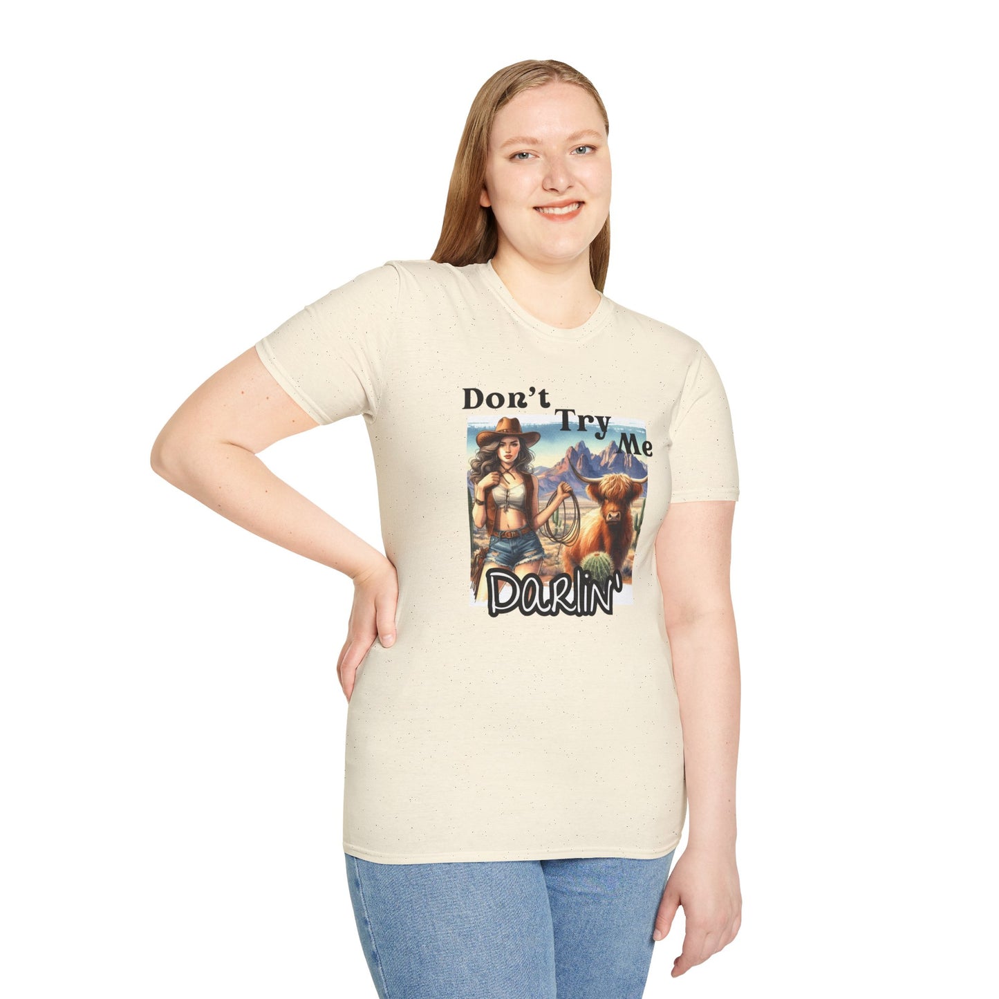 Graphic Tee - Don't Try Me Darlin'