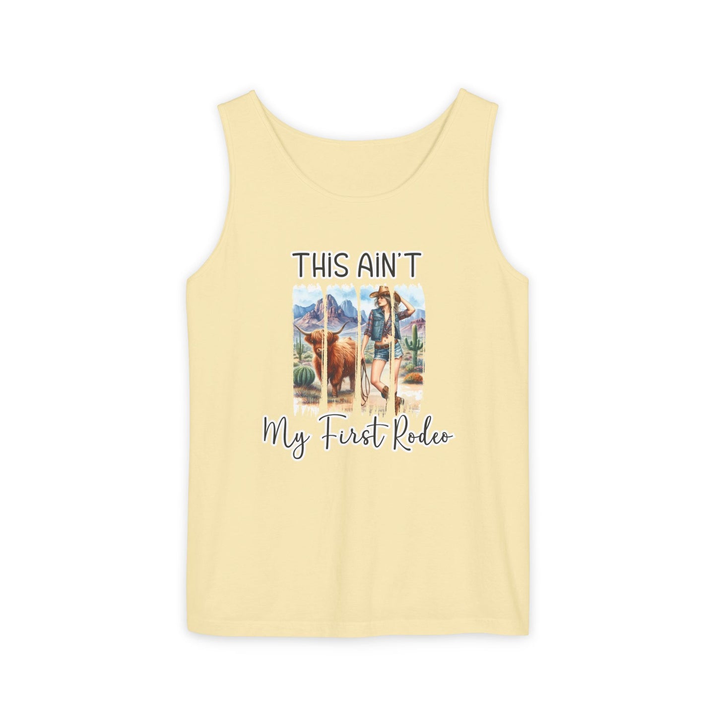 This Ain’t My First Rodeo – Cowgirl Summer Tank Top