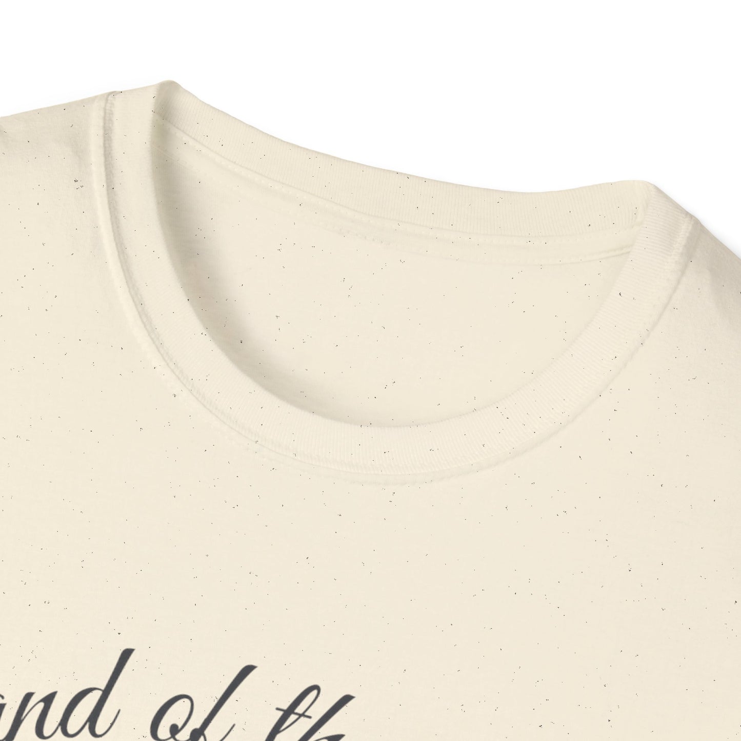 Land of the Free Because of the Brave - Patriotic Graphic Tee - Unisex Softstyle T-Shirt