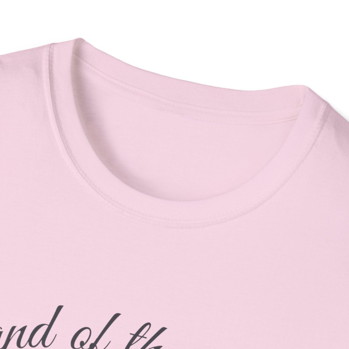 Land of the Free Because of the Brave - Patriotic Graphic Tee - Unisex Softstyle T-Shirt