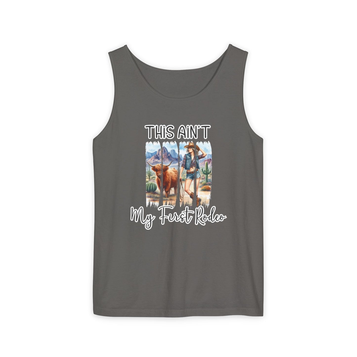 This Ain’t My First Rodeo – Cowgirl Summer Tank Top