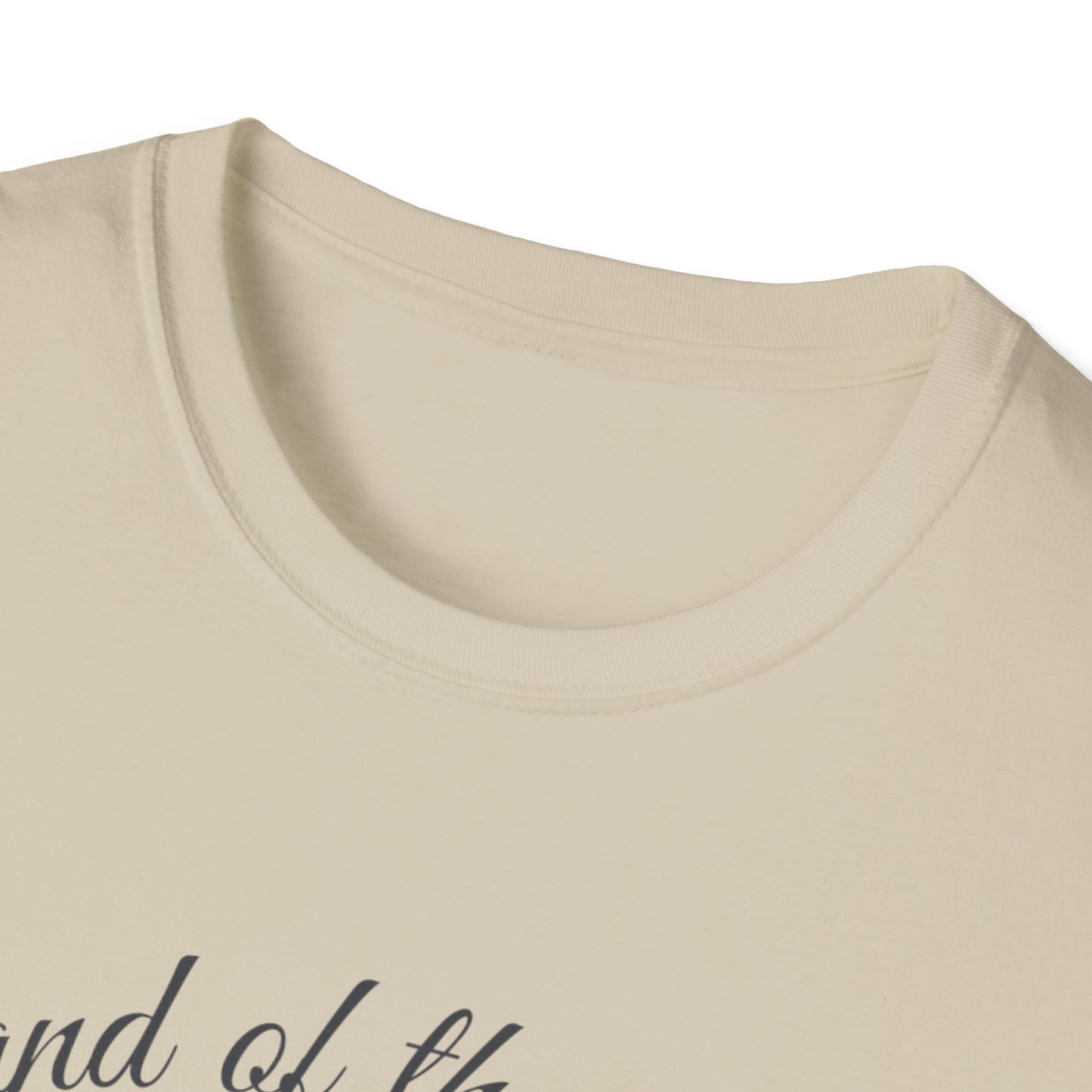 Land of the Free Because of the Brave - Patriotic Graphic Tee - Unisex Softstyle T-Shirt