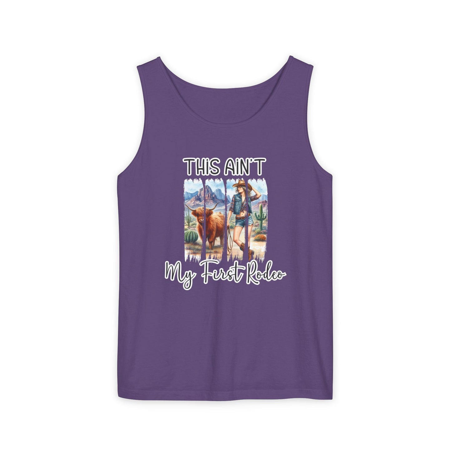 This Ain’t My First Rodeo – Cowgirl Summer Tank Top