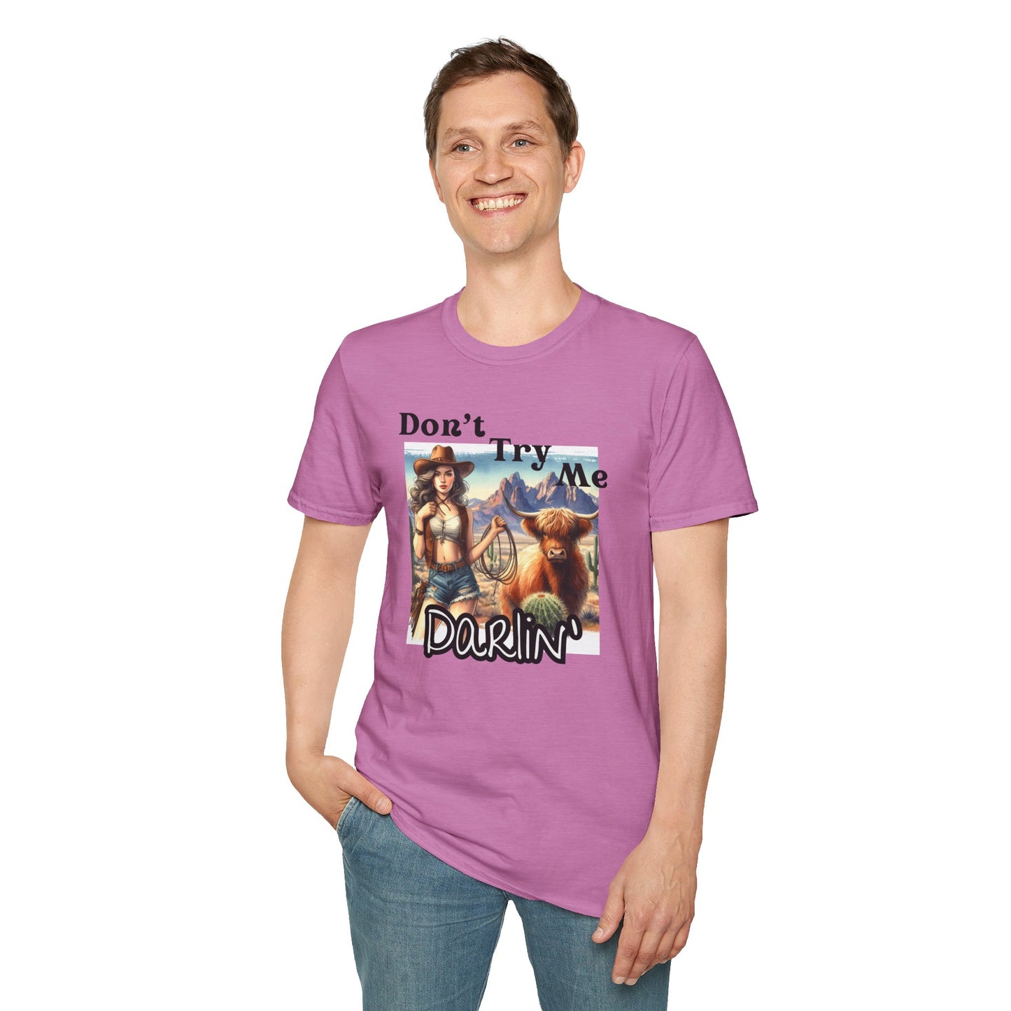 Graphic Tee - Don't Try Me Darlin'