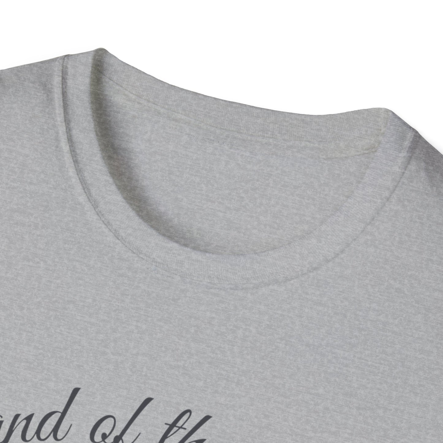 Land of the Free Because of the Brave - Patriotic Graphic Tee - Unisex Softstyle T-Shirt