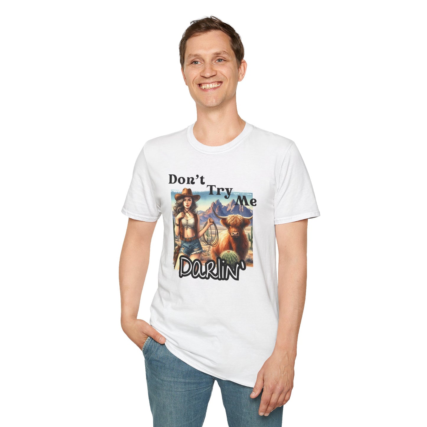 Graphic Tee - Don't Try Me Darlin'