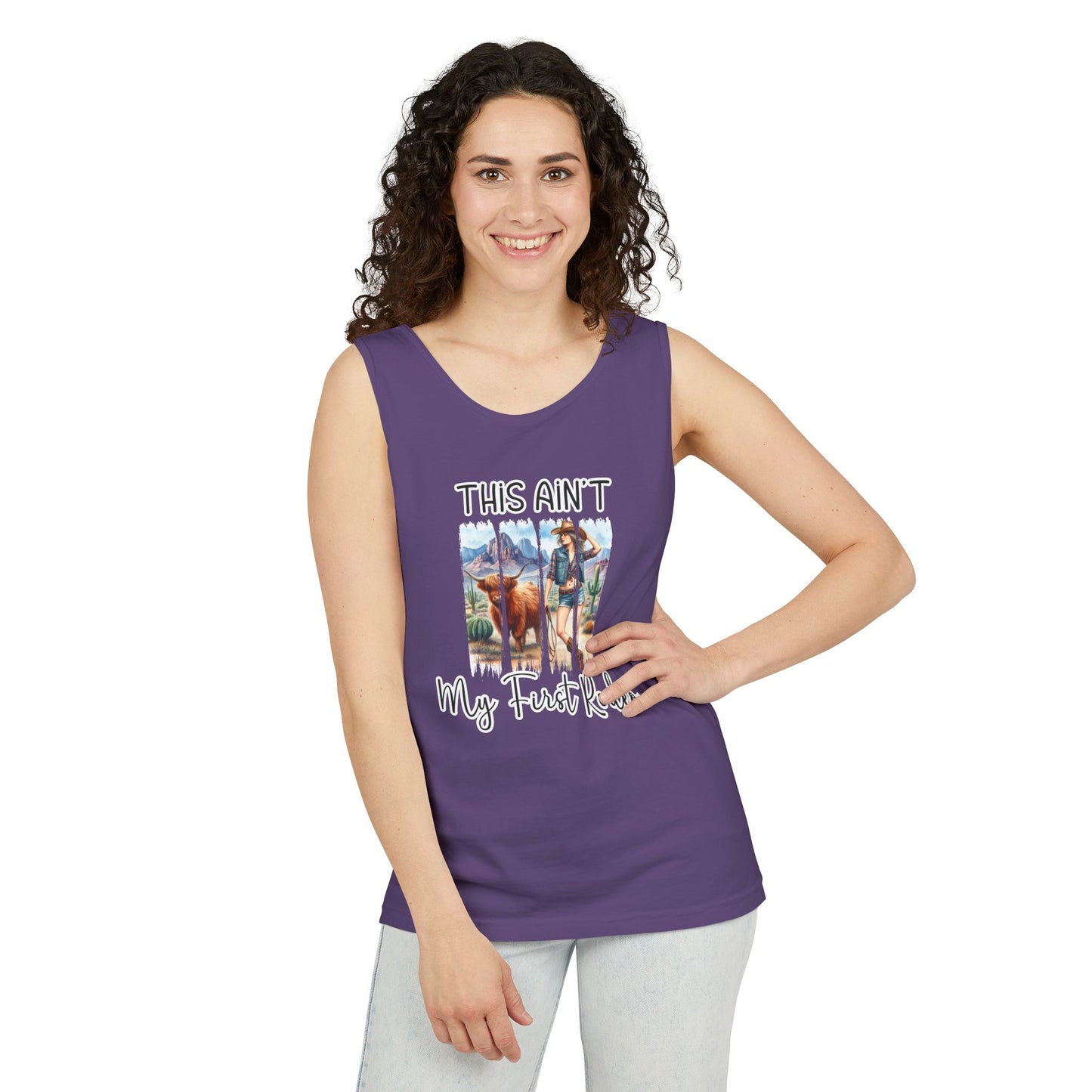 This Ain’t My First Rodeo – Cowgirl Summer Tank Top