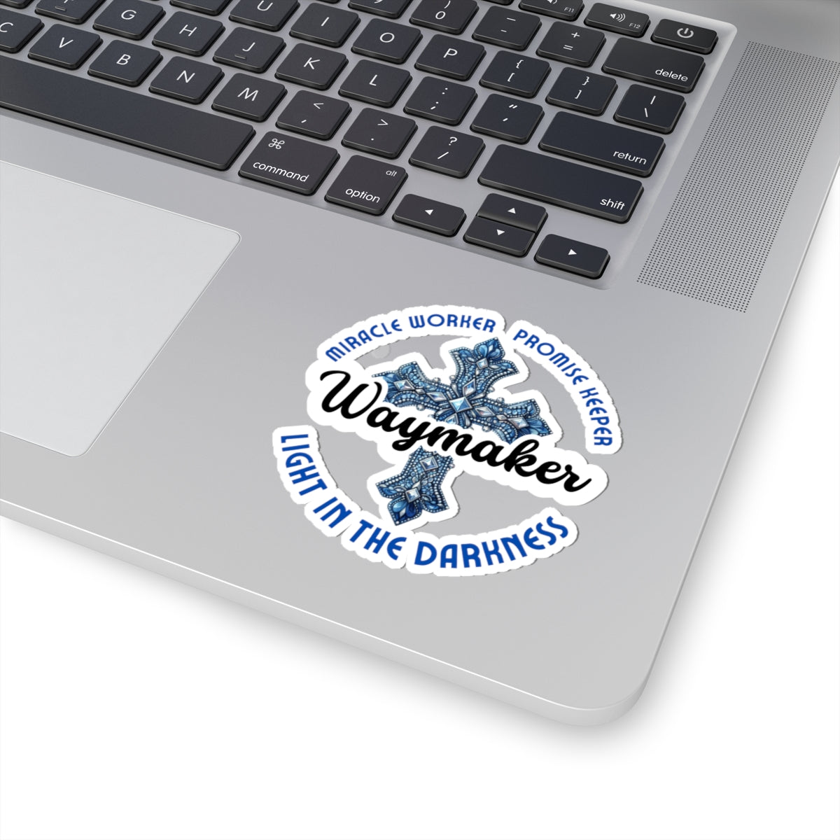 Waymaker Kiss-Cut Stickers | Inspirational Stickers for Laptops, Journals, Water Bottles, Gifts, Faith Decor