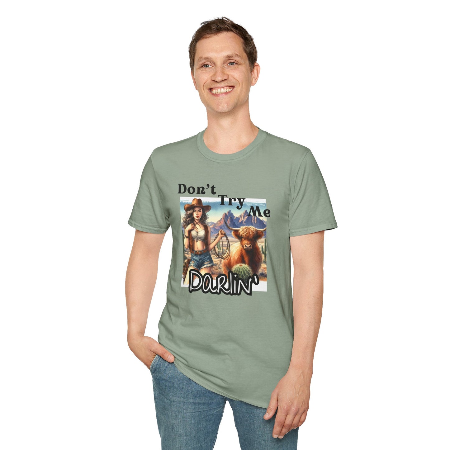 Graphic Tee - Don't Try Me Darlin'