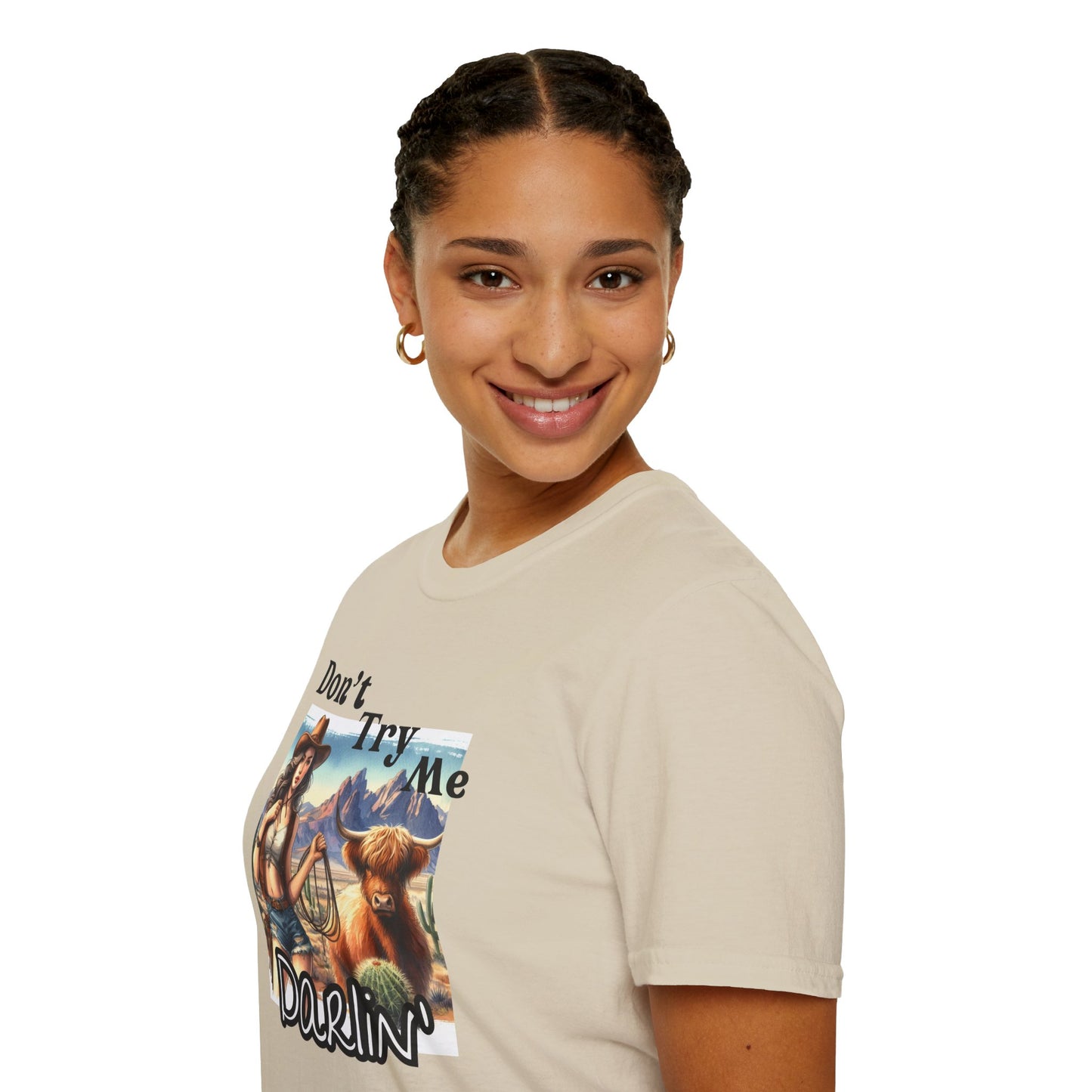 Graphic Tee - Don't Try Me Darlin'