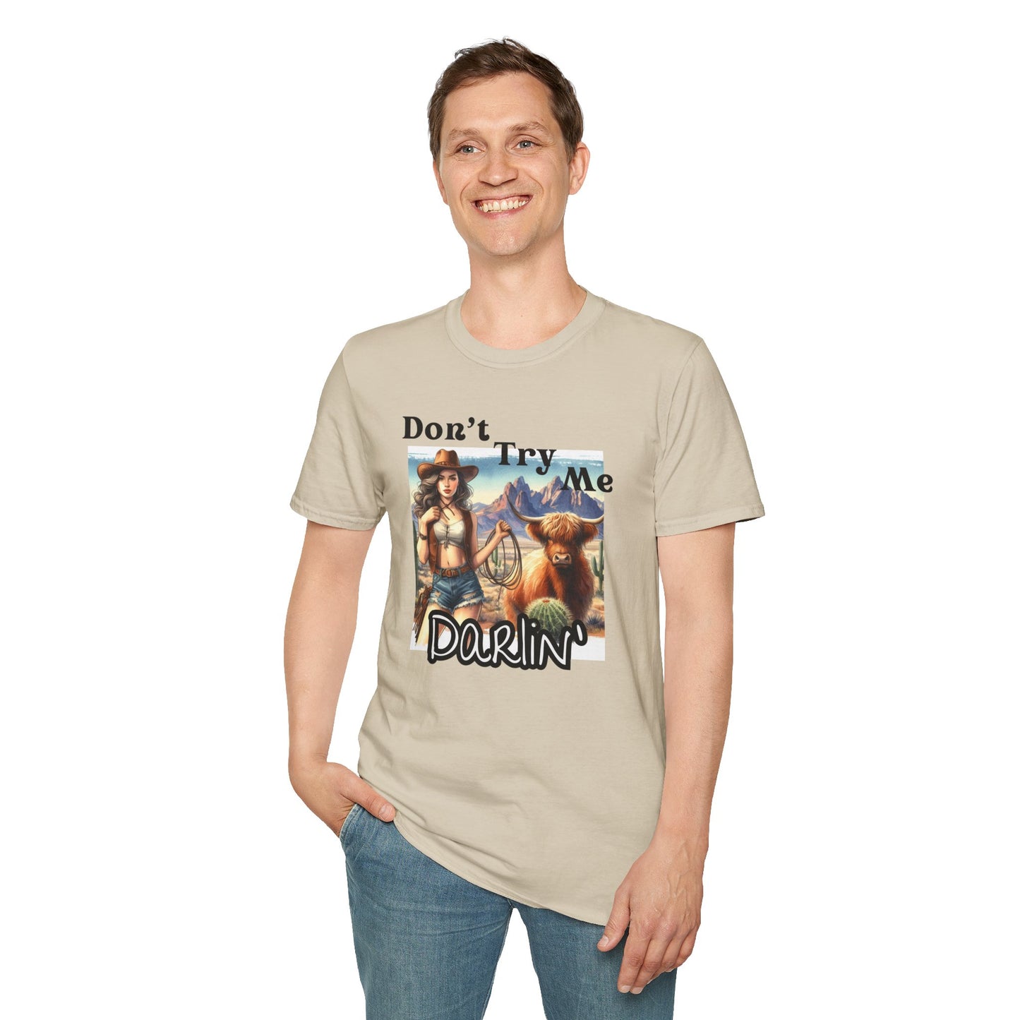 Graphic Tee - Don't Try Me Darlin'