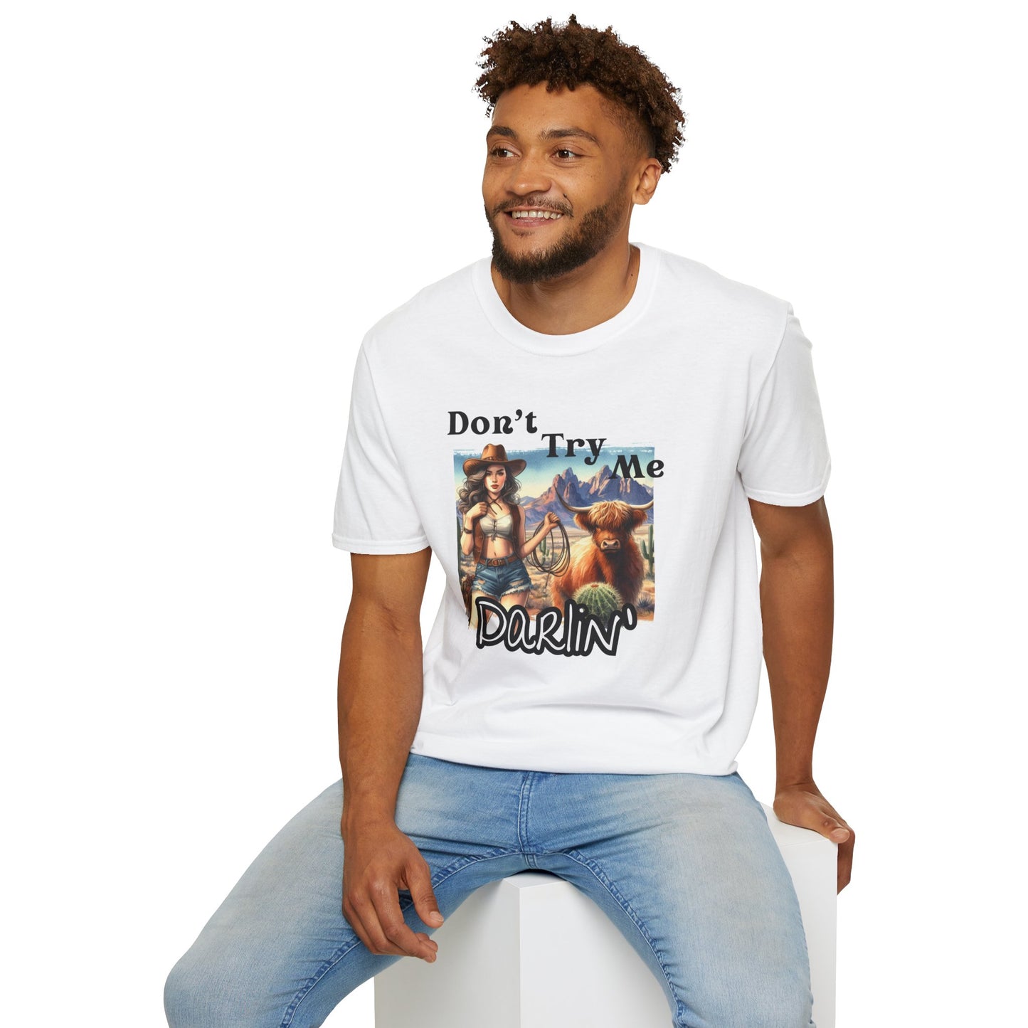 Graphic Tee - Don't Try Me Darlin'