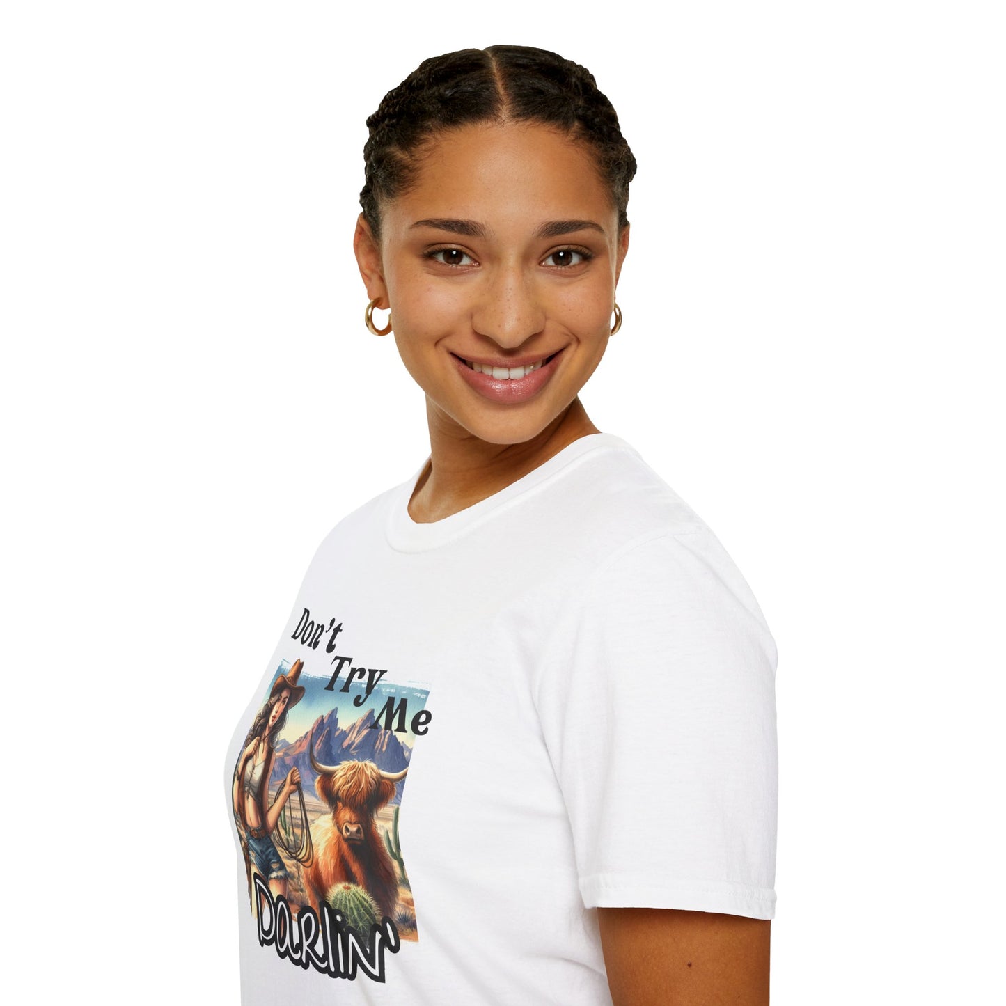 Graphic Tee - Don't Try Me Darlin'