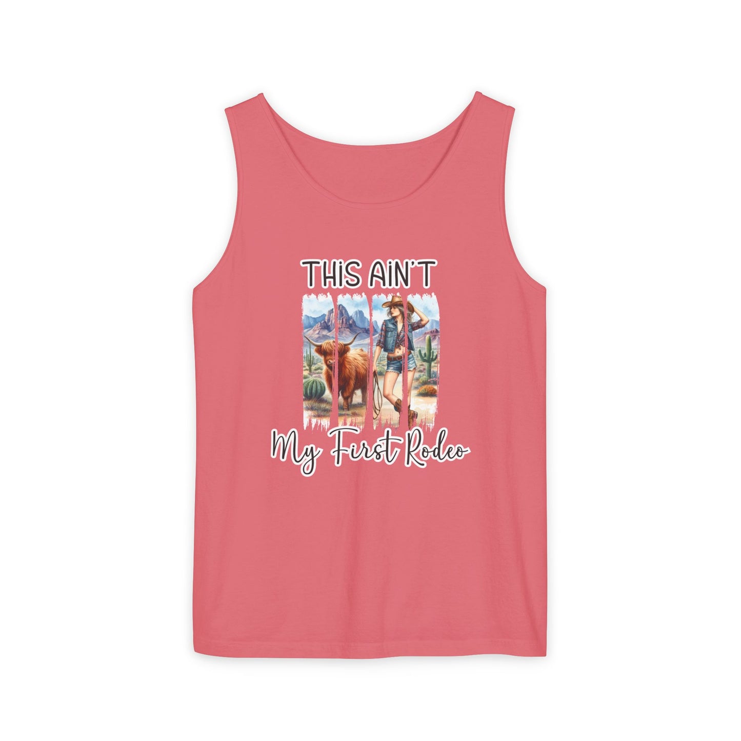 This Ain’t My First Rodeo – Cowgirl Summer Tank Top