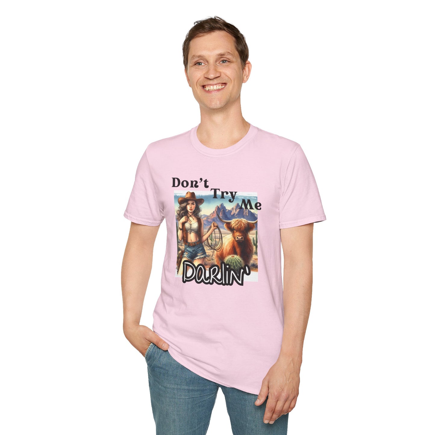 Graphic Tee - Don't Try Me Darlin'